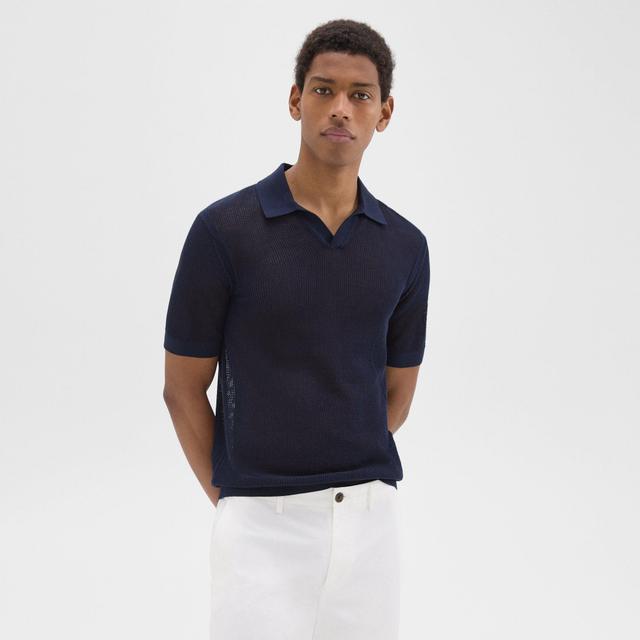 Cotton Cairn Polo Shirt | Theory Product Image