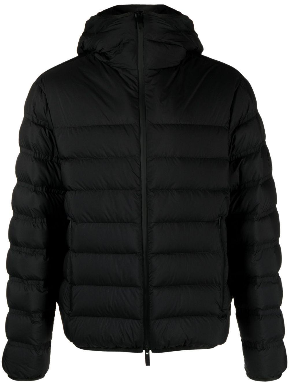 MONCLER Arroux Quilted Hooded Jacket In Black Product Image