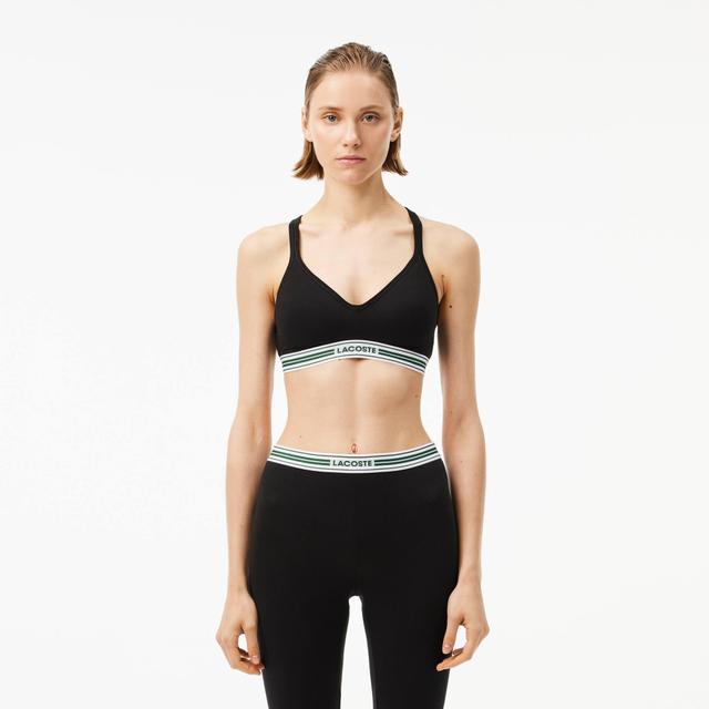 Padded Stretch Cotton Bralette Product Image