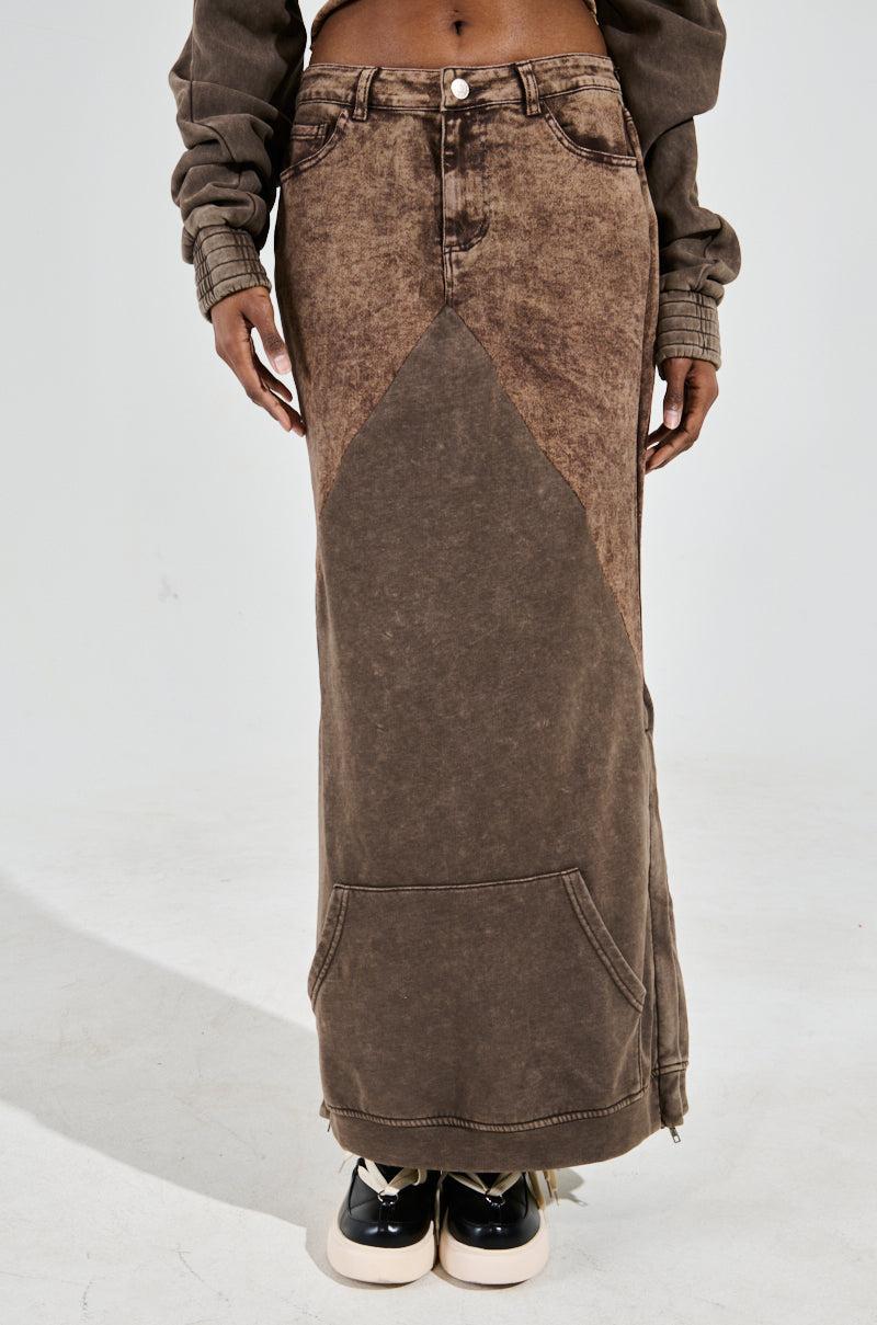 BROKE MY HEART MAXI SKIRT Product Image