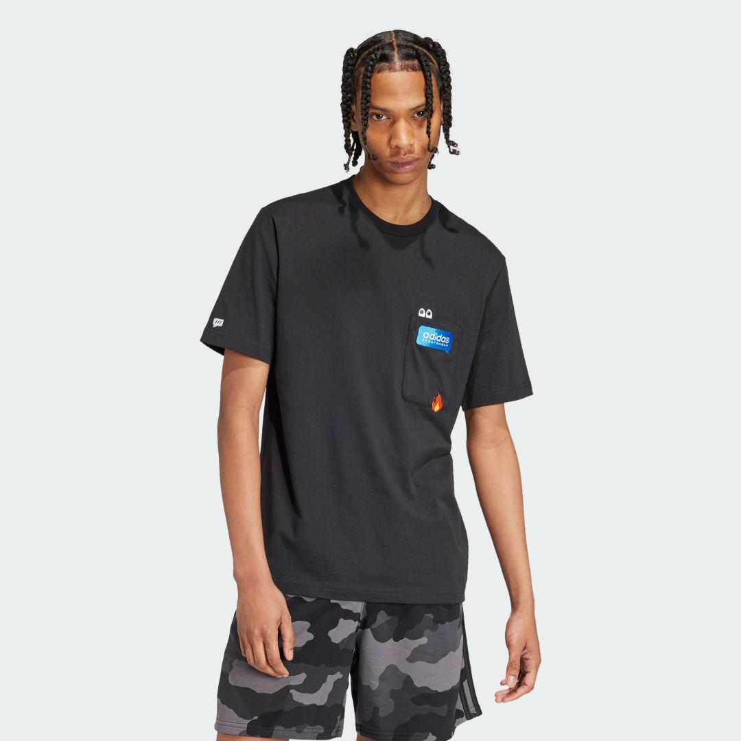 Adidas Men's Remoji Pocket T-Shirt Product Image