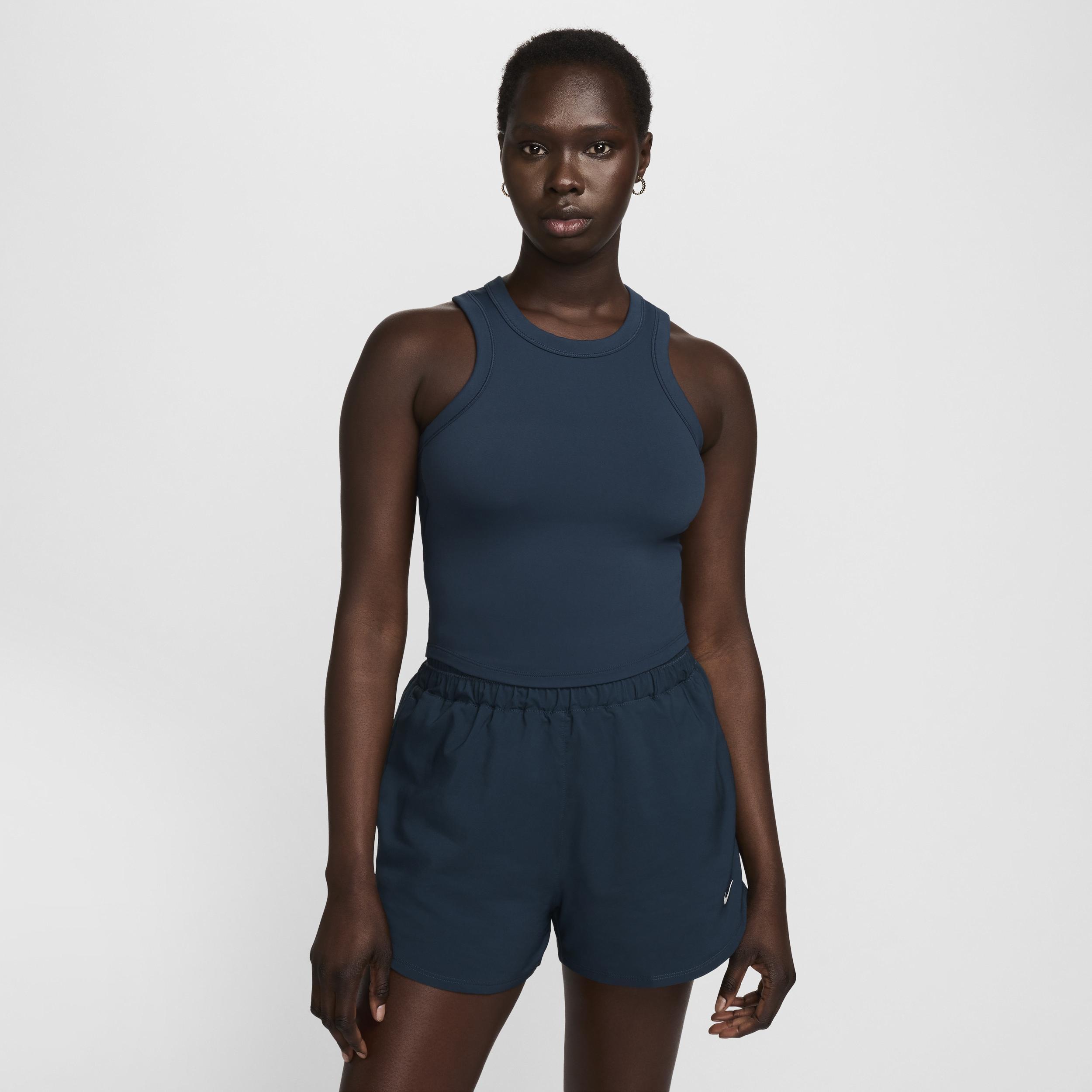 Nike Women's One Fitted Dri-FIT Cropped Tank Top Product Image