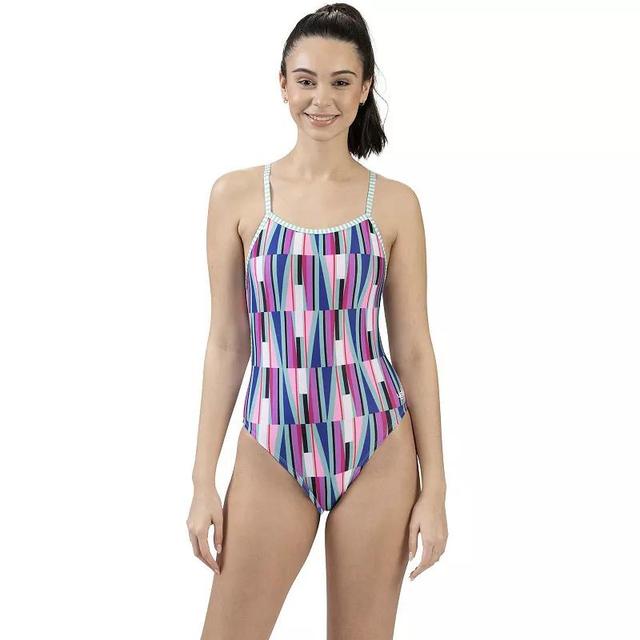 Womens Little Dolfin Uglies Walk the Line String Back One-Piece Swimsuit Product Image