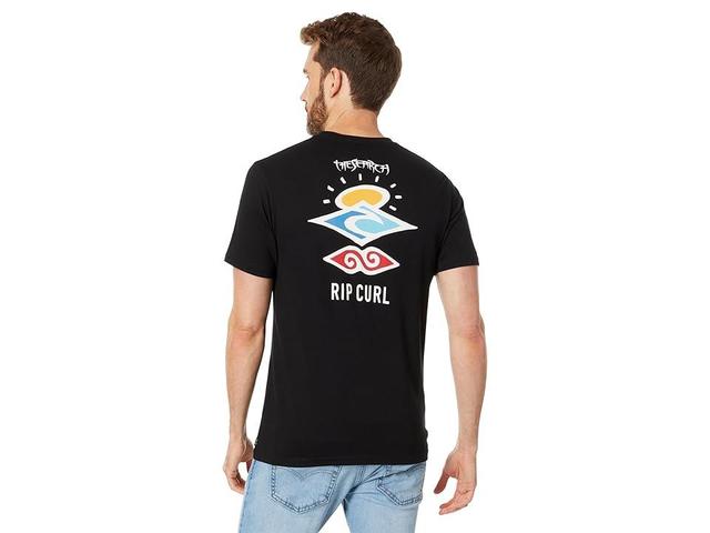 Rip Curl Search Icon Short Sleeve Tee 1) Men's T Shirt Product Image