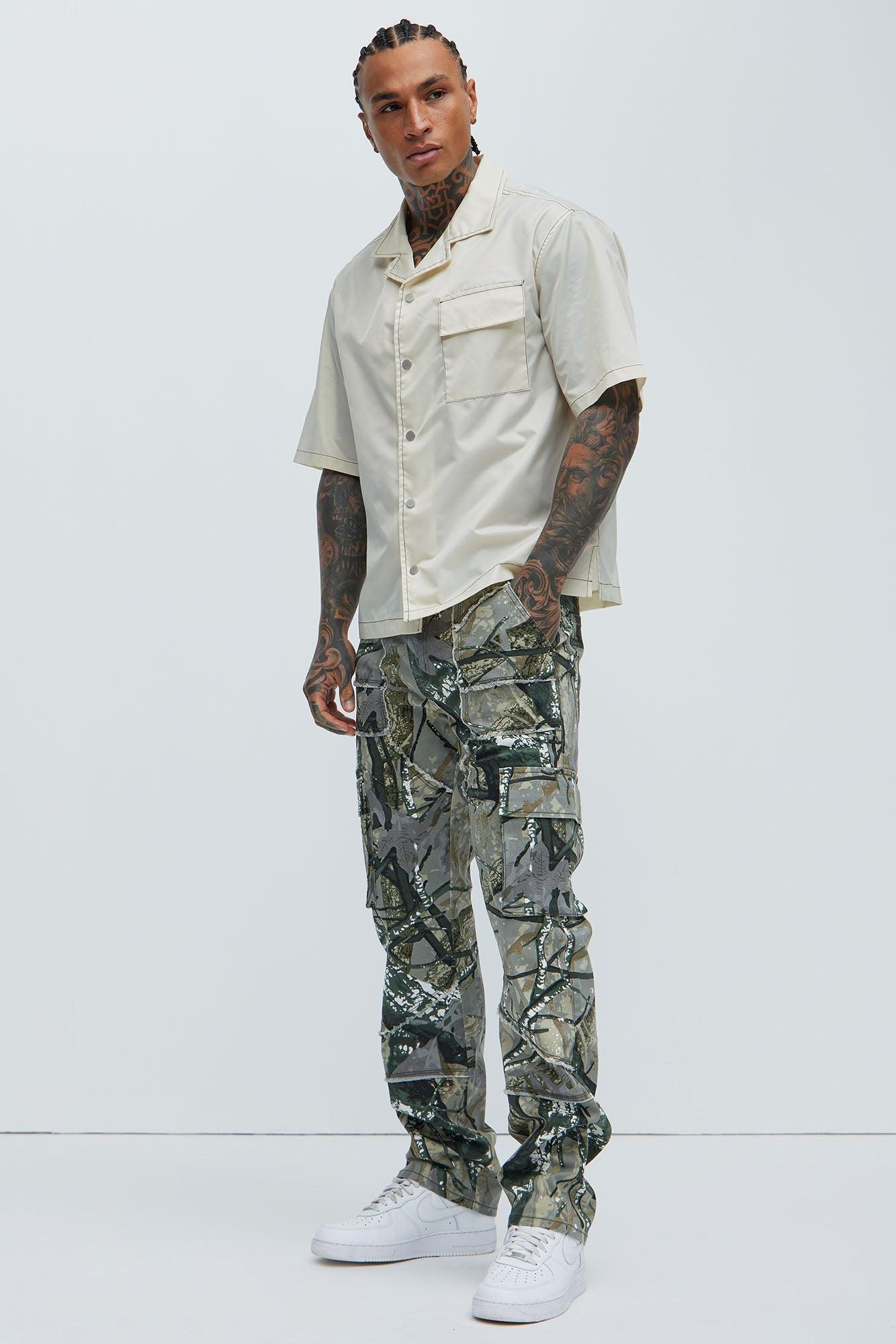 Harvy Straight Pants - Camouflage Product Image