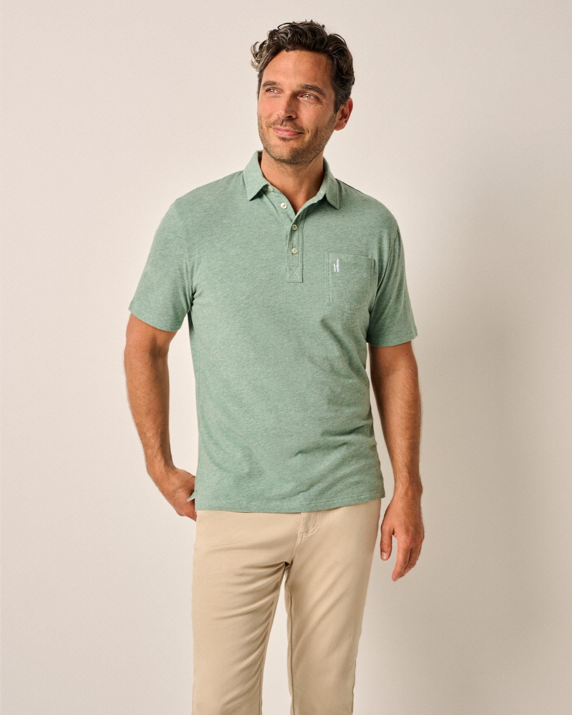 johnnie-O Original 4-Button Polo - Heathered 2.0 Product Image