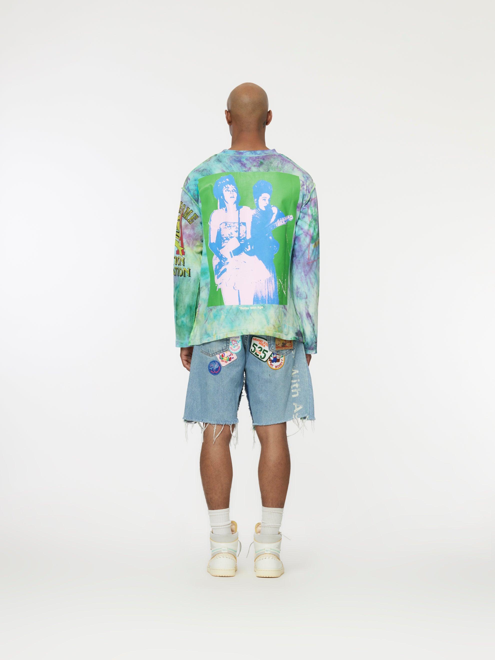 Encore Tie Dye Reversible L/S Tee Product Image