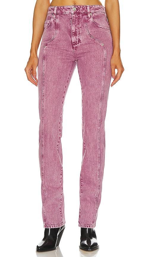 Isabel Marant Etoile Vonny Pant in Light Pink - Pink. Size 38 (also in 34, 36). Product Image