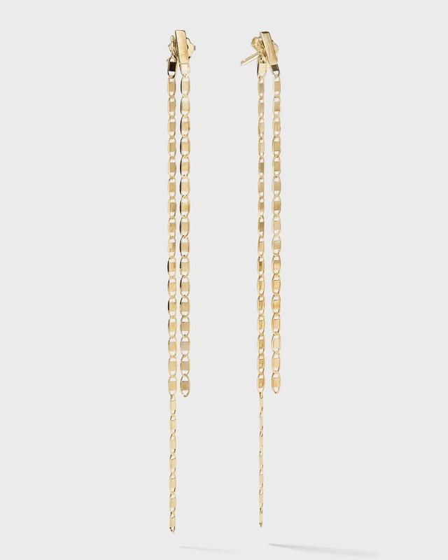 Lana Malibu 14K Gold Linear Duster Earrings Product Image