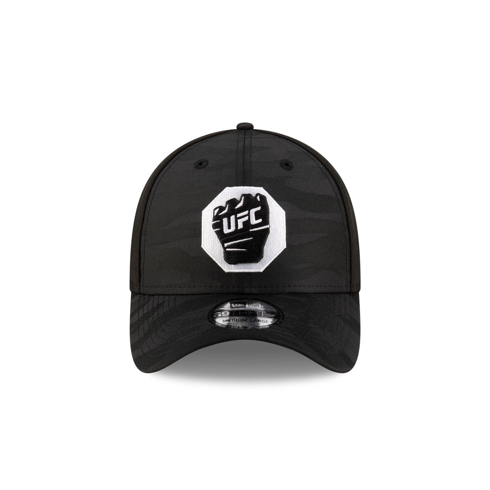 UFC Mexico Black Camo 39THIRTY Stretch Fit Hat Male Product Image