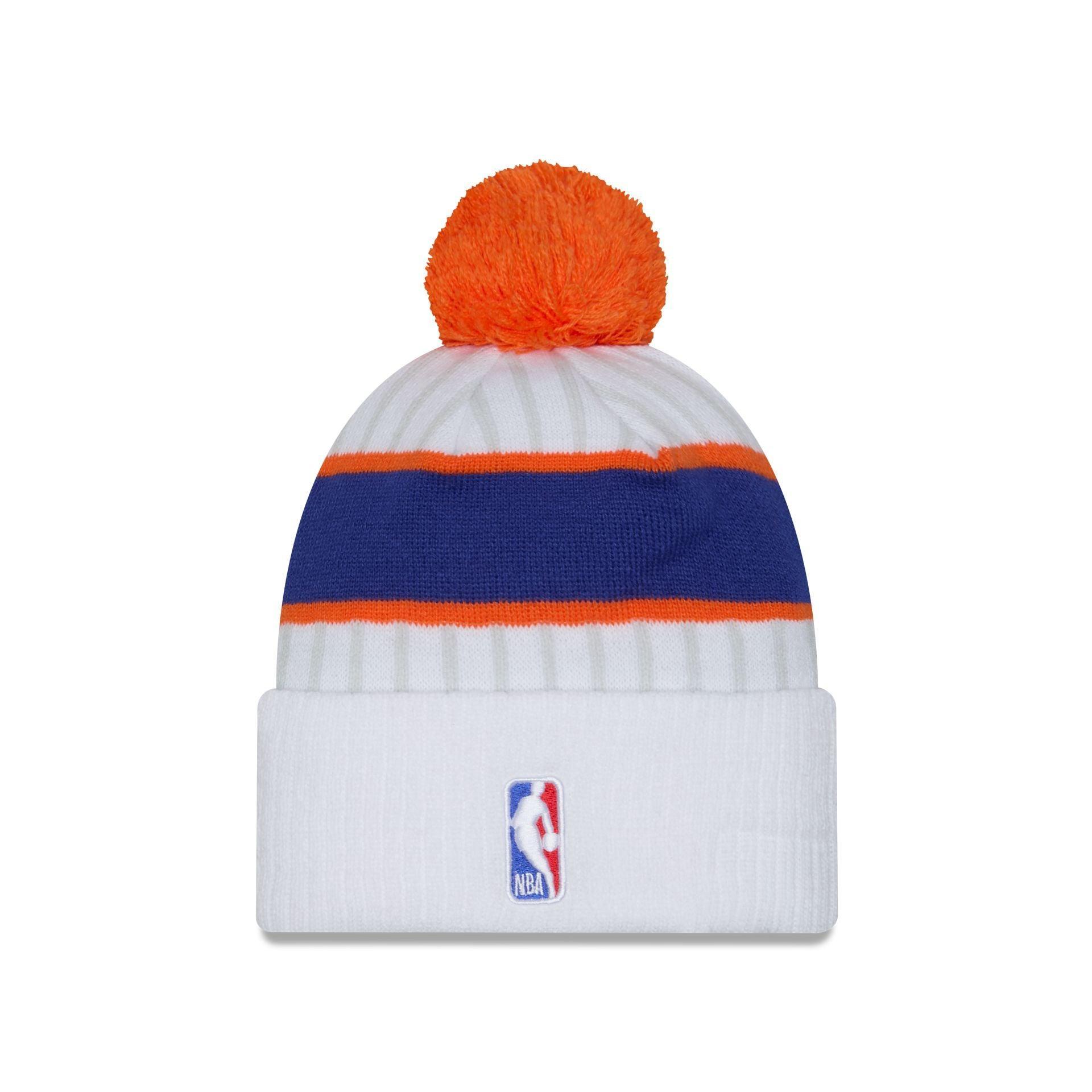 New York Knicks 2024 City Edition Pom Knit Hat Male Product Image