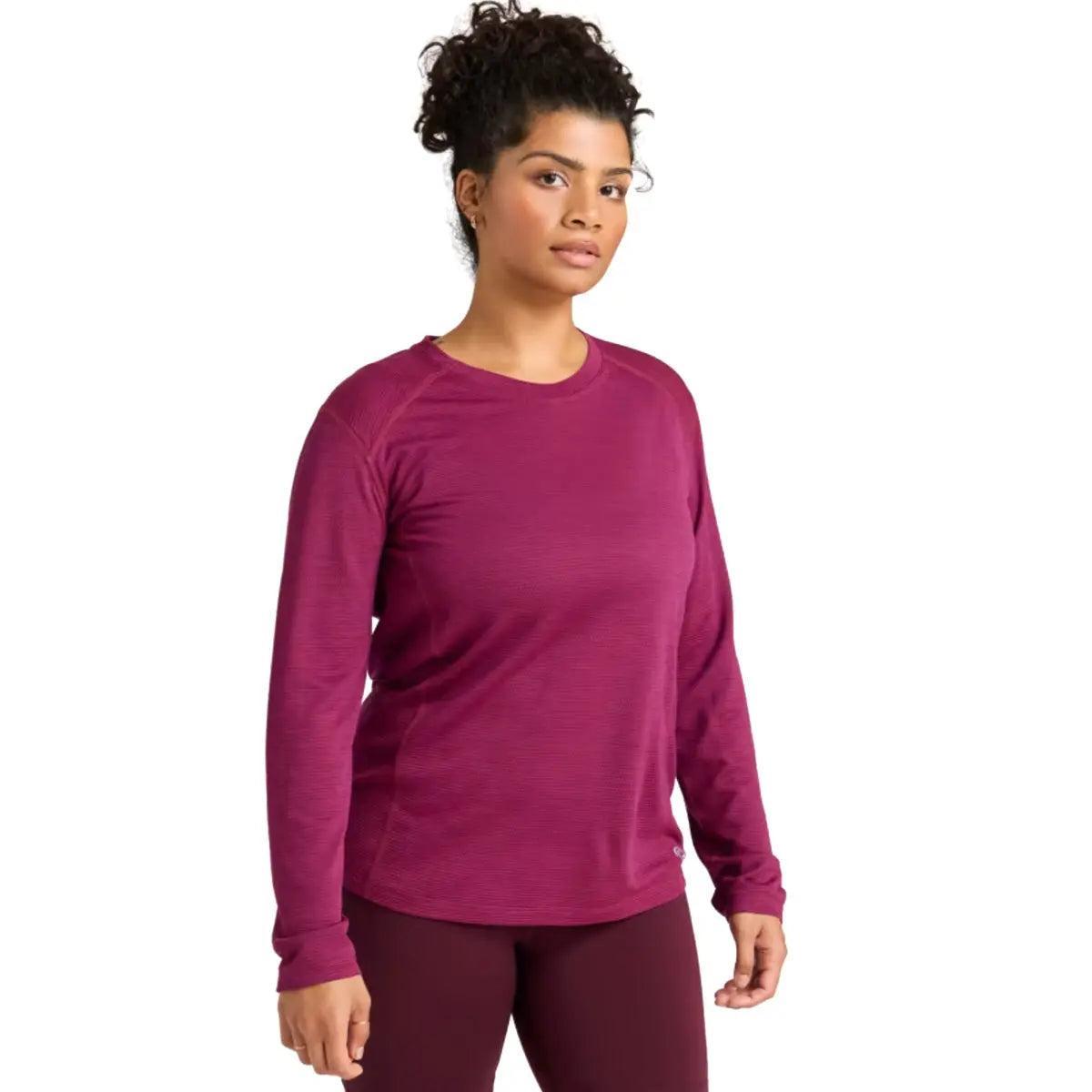 allbirds Women's Natural Run Long Sleeve Tee Product Image