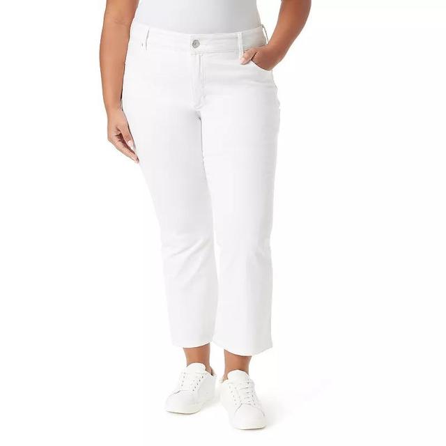 Plus Size Gloria Vanderbilt Shape Effect Tummy Sculpt Ankle Bootcut Jeans, Womens Product Image