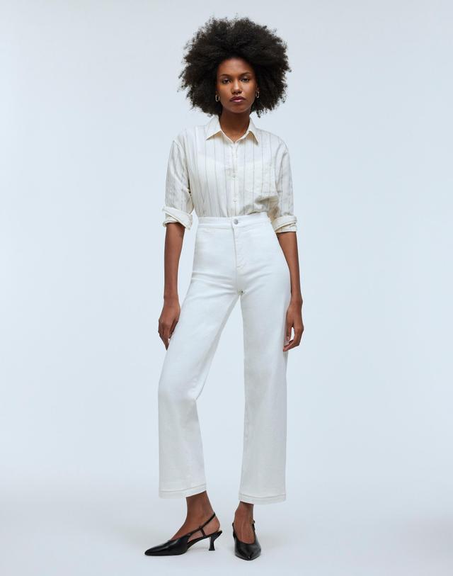 The Emmett Wide-Leg Jean in Tile White: Welt Pocket Edition Product Image