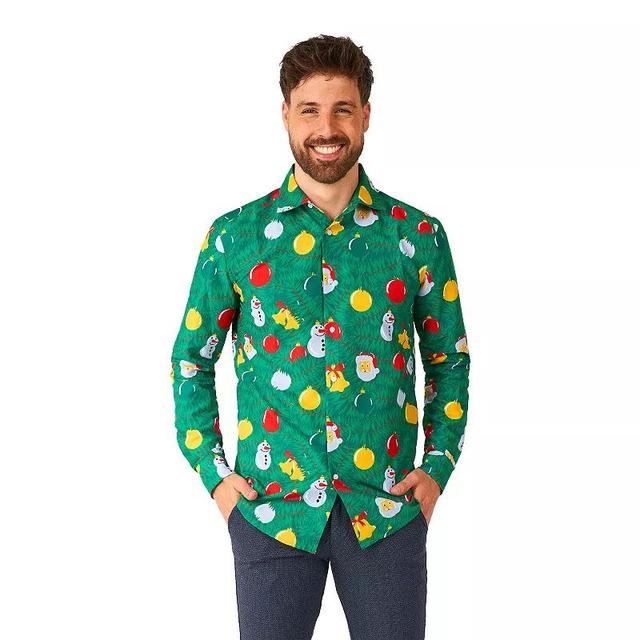 Mens Suitmeister Christmas Trees Shirt Product Image