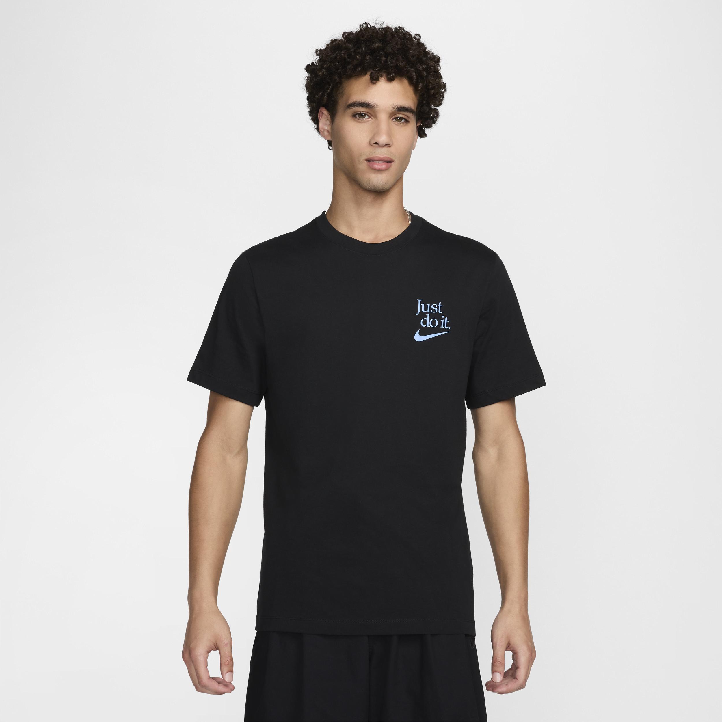 Nike Mens NSW Win ENO QS TEE - Black/Blue Product Image