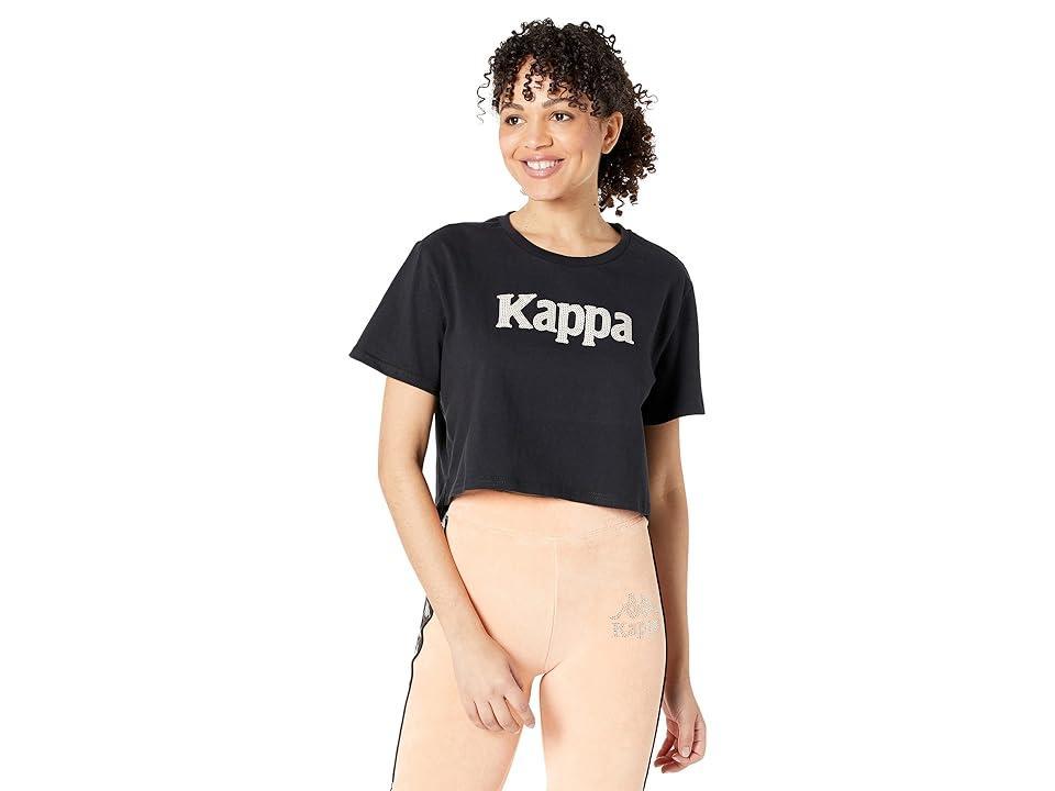 Kappa Authentic Greatvic Smoke/Pink Light/Red Cherry) Women's Clothing Product Image