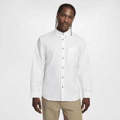 Nike Mens Life Long-Sleeve Oxford Button-Down Shirt Product Image