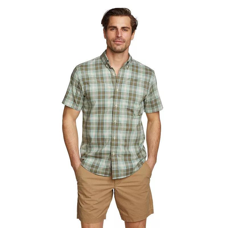 Mens Eddie Bauer Voyager Flex Shirt, Size: XL, Lt Green Product Image