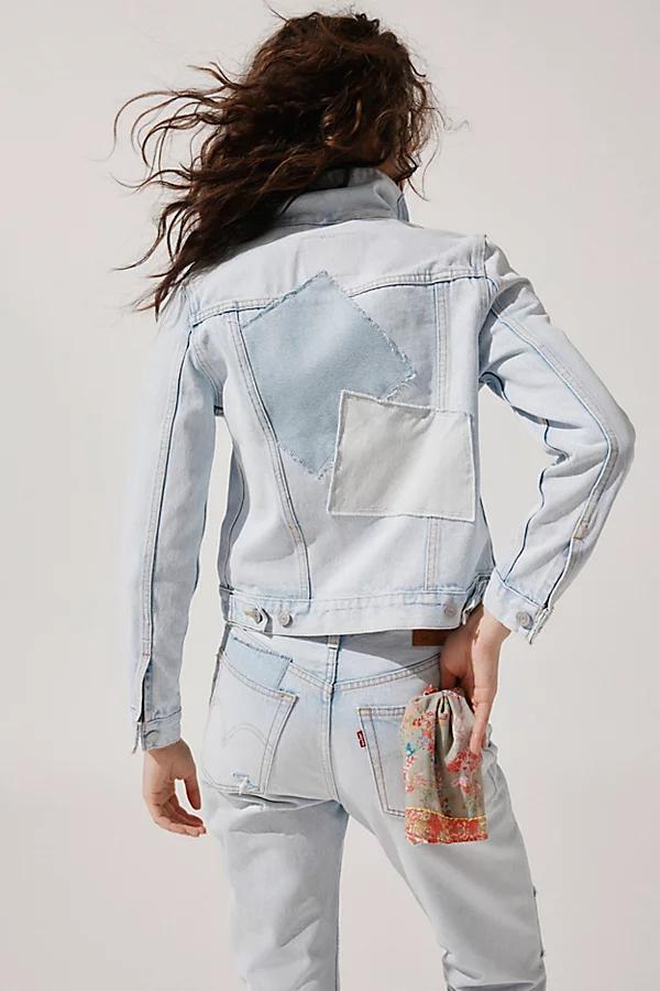 Levis Original Denim Trucker Jacket Womens at Urban Outfitters Product Image