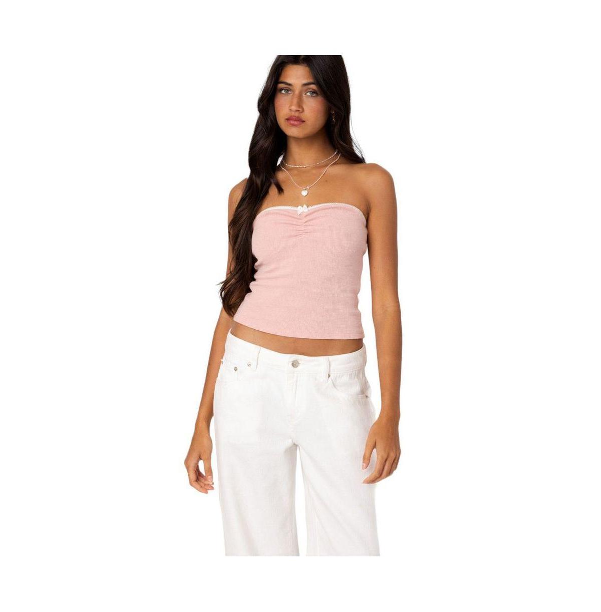 Women's Kacey Strapless Waffle Top Product Image