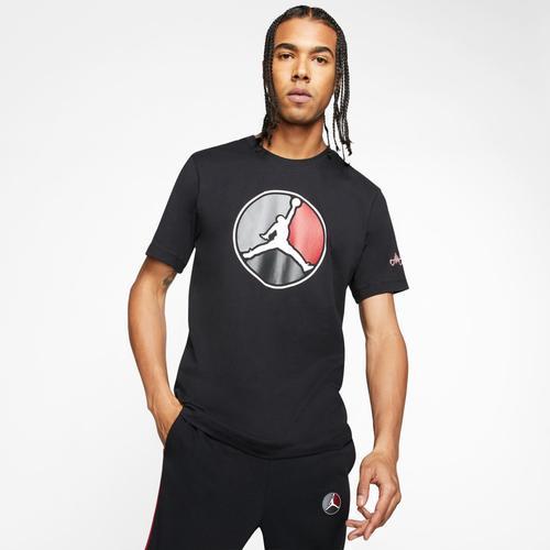 Jordan Mens Jordan Remastered HBR Crew - Mens Gym Red/Black Product Image