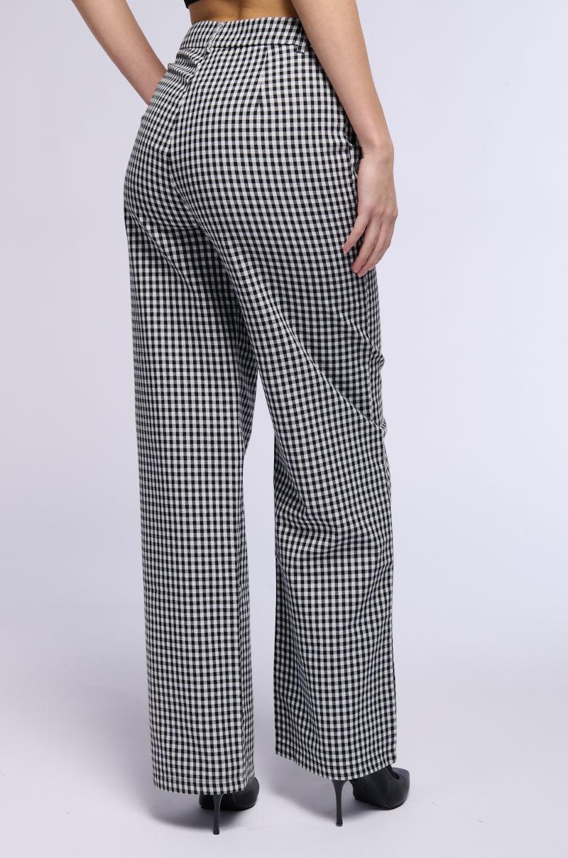 THE ONE GINGHAM TROUSER Product Image