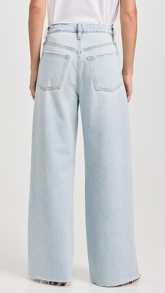 FRAME Le Low Baggy Wide Leg Jeans | Shopbop Product Image