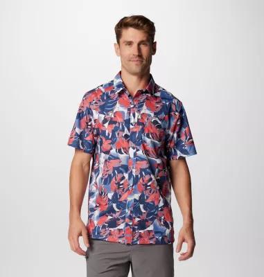 Columbia Mens PFG Super Slack Tide Camp Shirt - Tall- Product Image