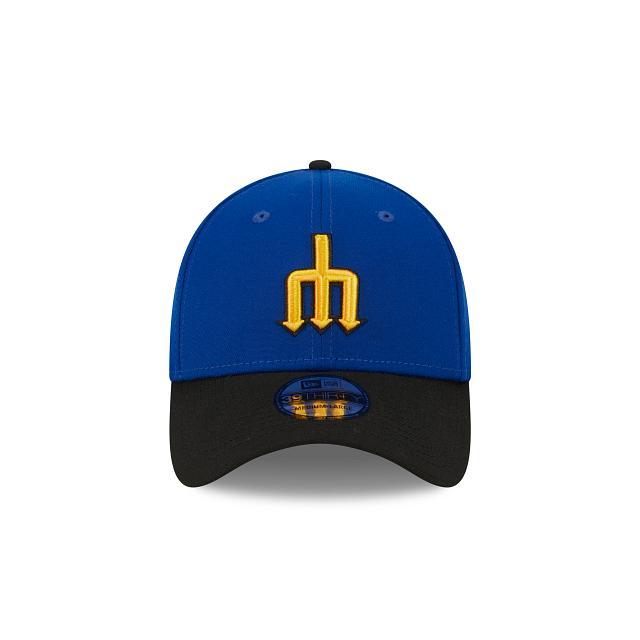 Seattle Mariners City Connect 39THIRTY Stretch Fit Hat Male Product Image