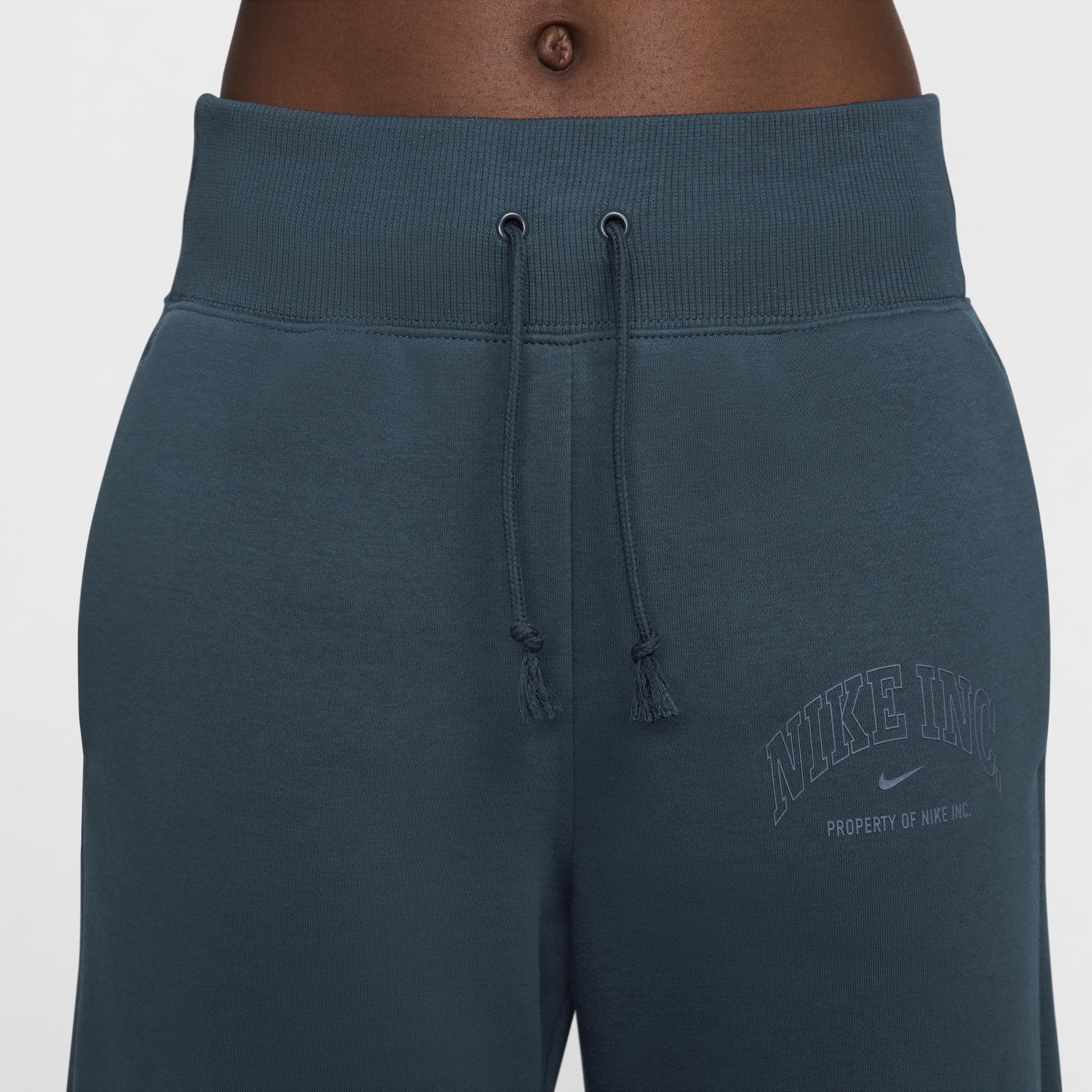 Women's Nike Sportswear Phoenix Fleece High-Waisted Wide-Leg Sweatpants Product Image