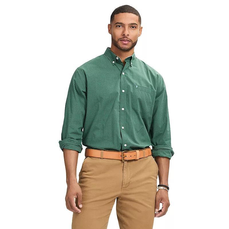 Mens IZOD Performance Comfort Long Sleeve Button Down Shirt Product Image