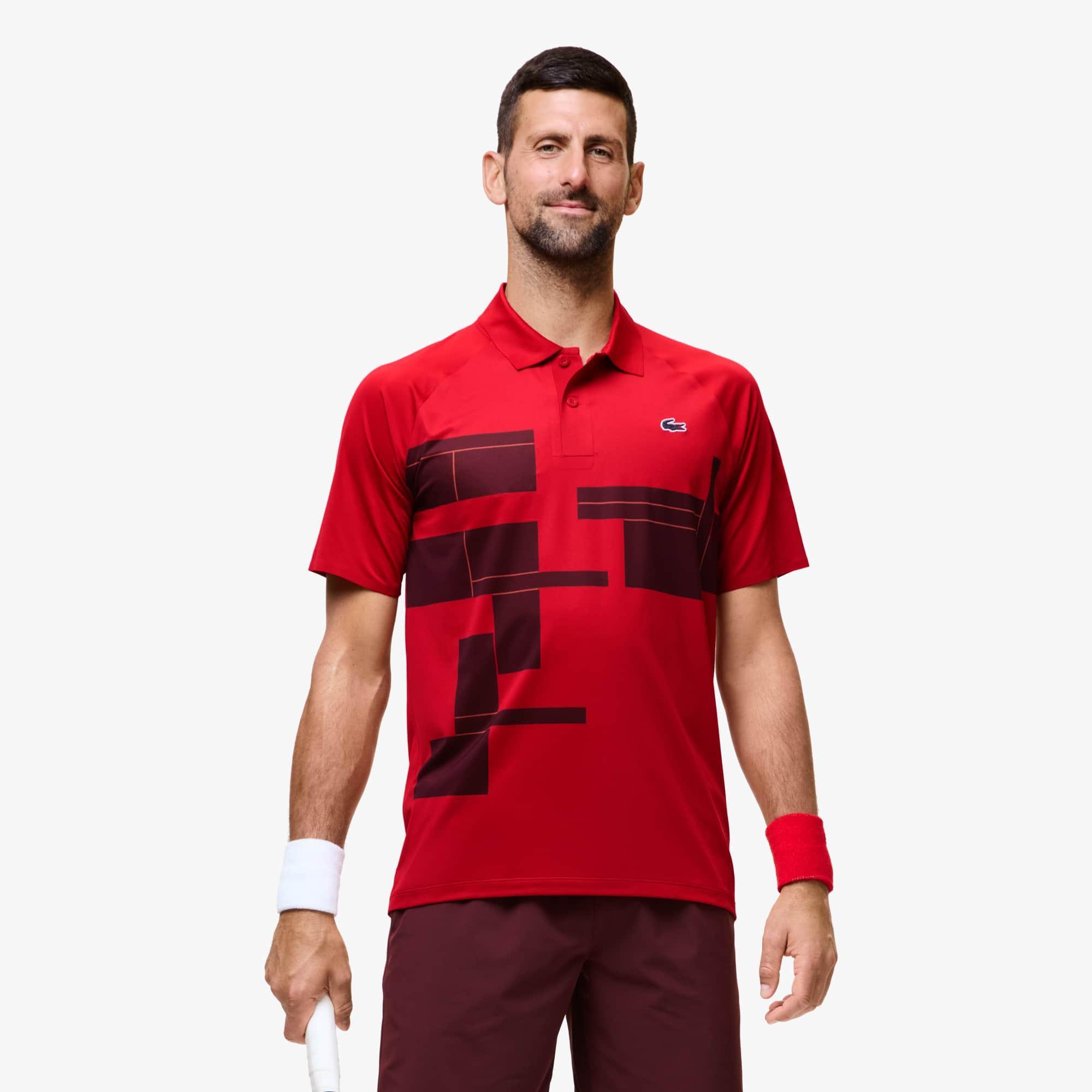 Lacoste Tennis x Novak Djokovic Regular Fit On Court Polo Shirt Product Image