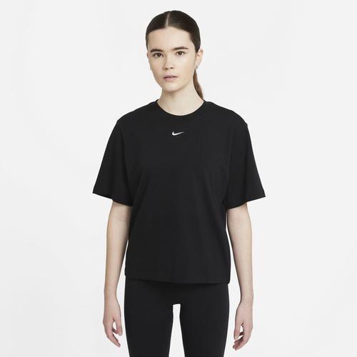 Nike Womens Nike NSW Boxy T-Shirt - Womens Black/Black Product Image