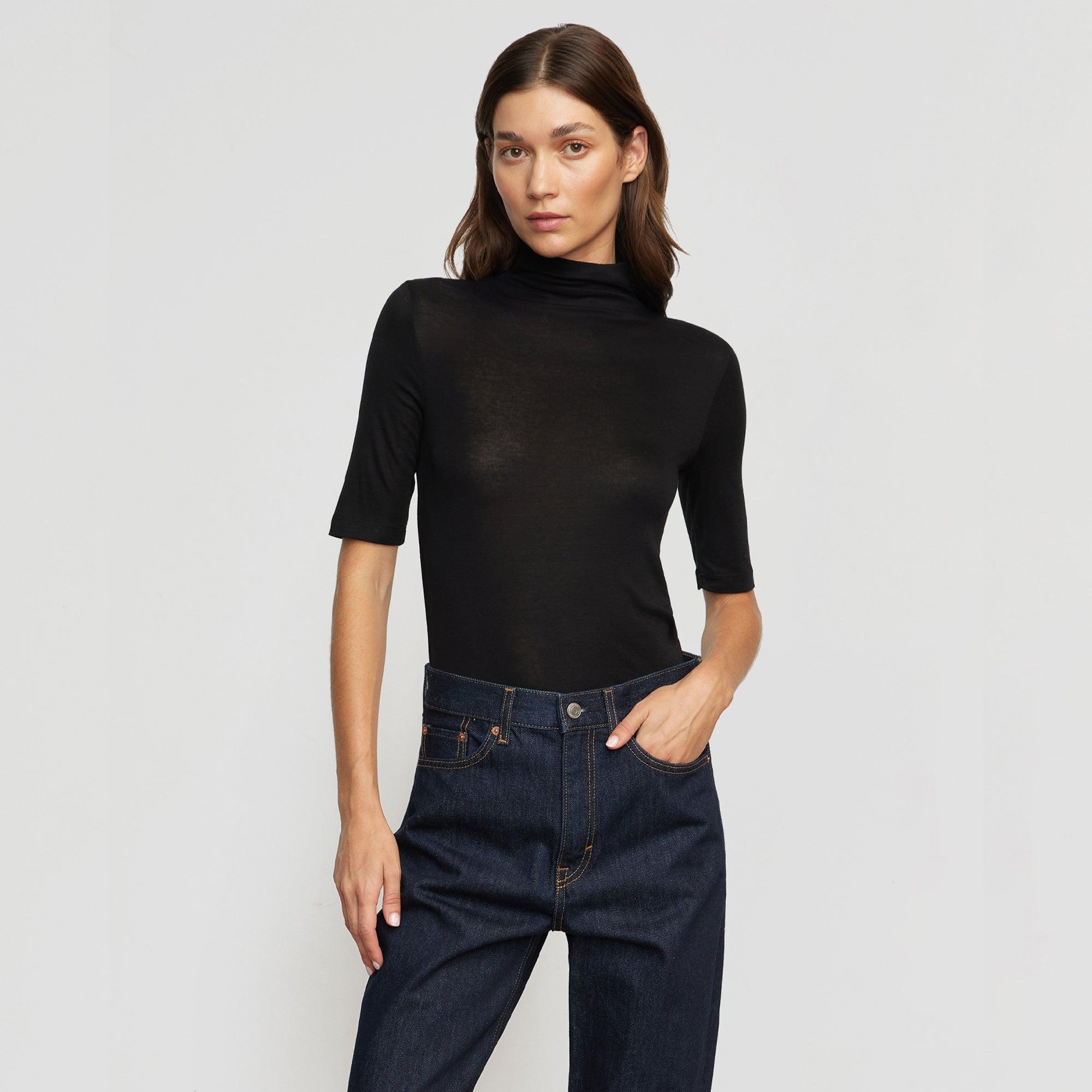 Gina Tencel-Wool Semi-Sheer Tee product image