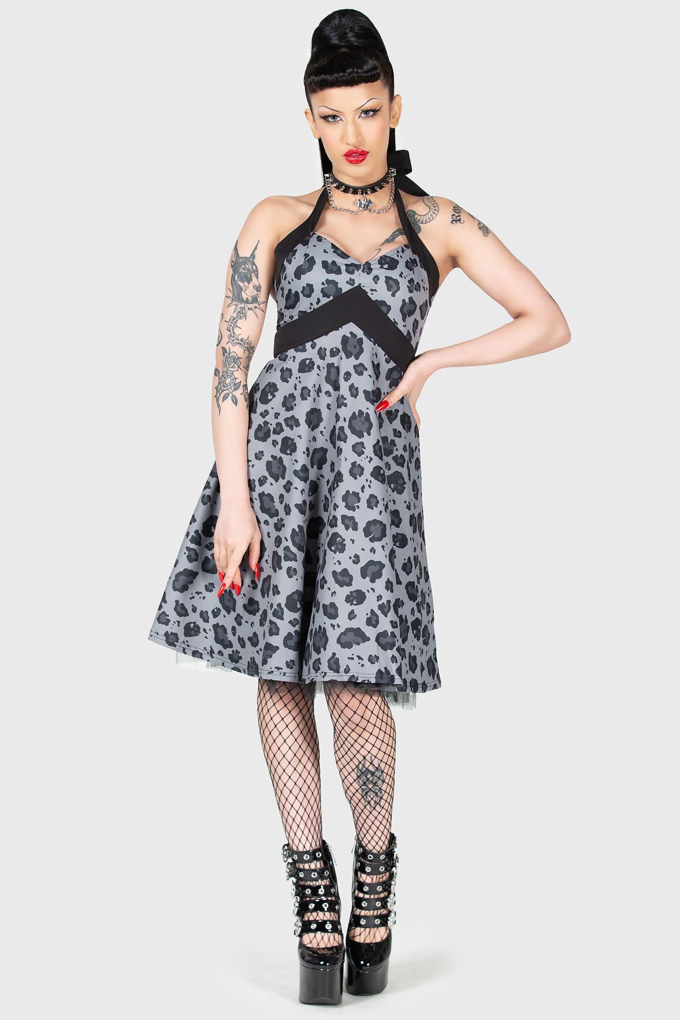 Backseat Bingo Skater Dress Female Product Image