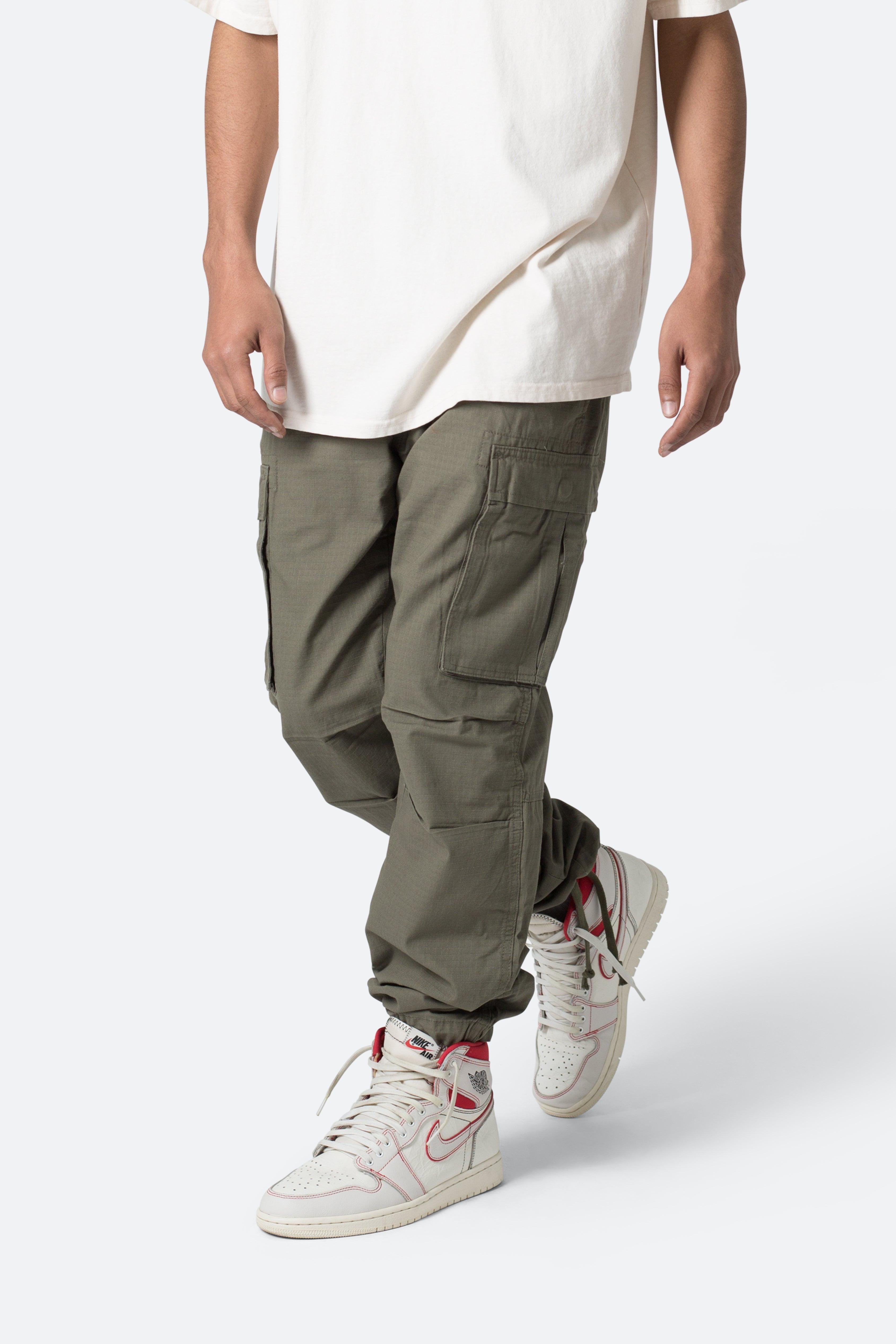 Vintage Cargo Pants - Olive Product Image