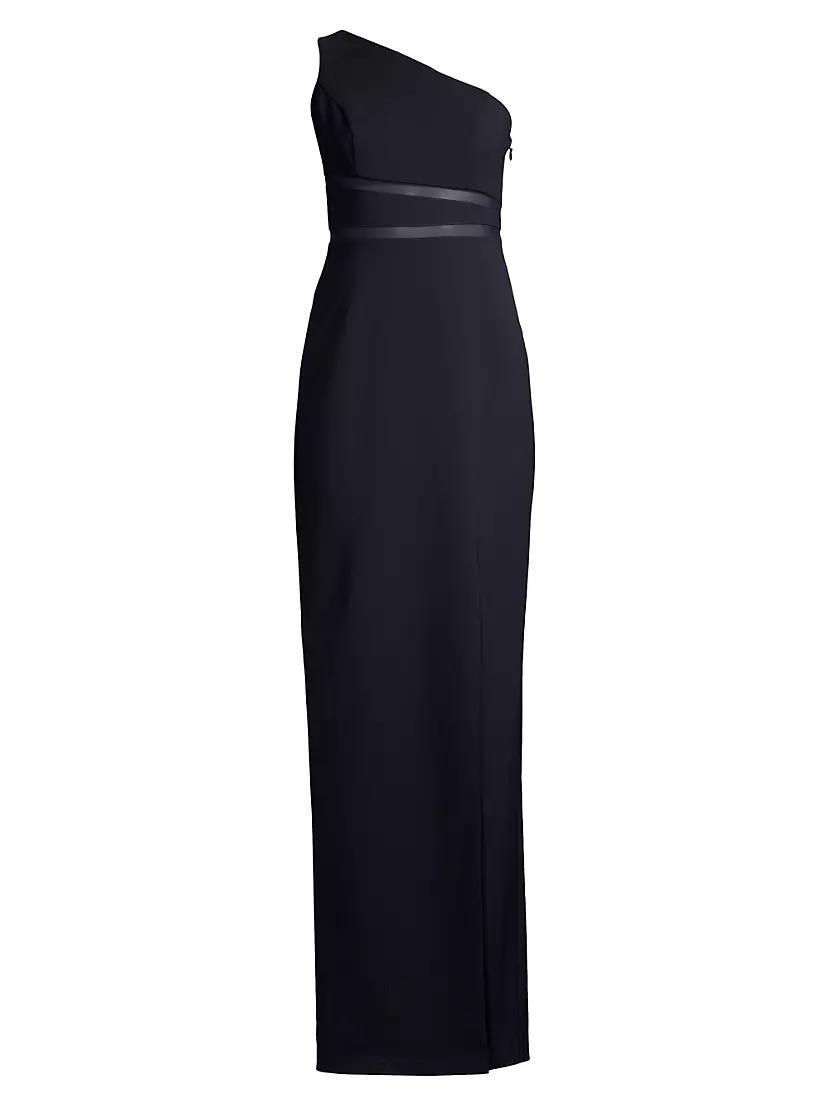 Asymmetric Crepe Gown Product Image