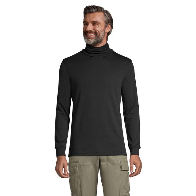 Lands End Mens Cotton Supima Turtleneck Product Image