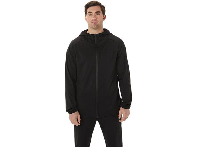 ASICS Men's Actibreeze Jacquard Brushed Knit Jacket Product Image