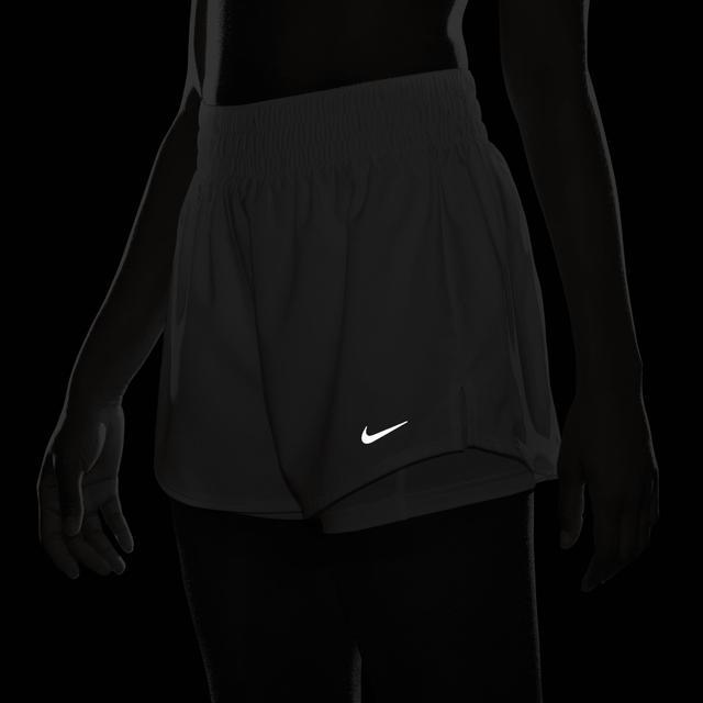 Nike Women's One Dri-FIT High-Waisted 3" 2-in-1 Shorts Product Image