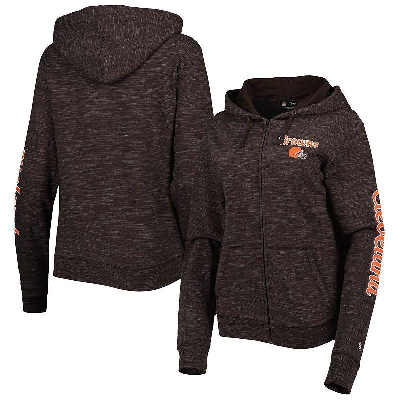 Womens New Era Cleveland s Reverse Full-Zip Hoodie Product Image