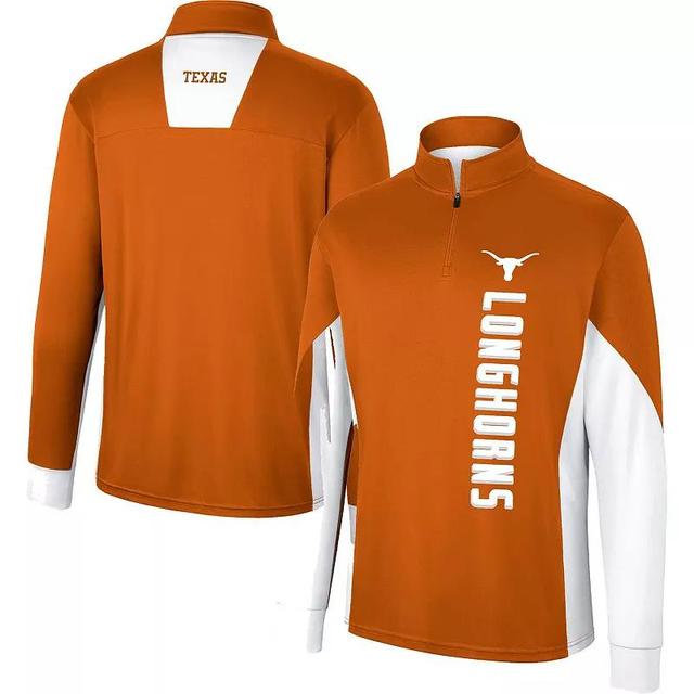 Mens Colosseum Texas Orange Texas Longhorns Bart Quarter-Zip Windshirt Product Image