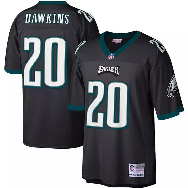 Mens Brian Dawkins Black Philadelphia Eagles Legacy Replica Jersey - Black Product Image