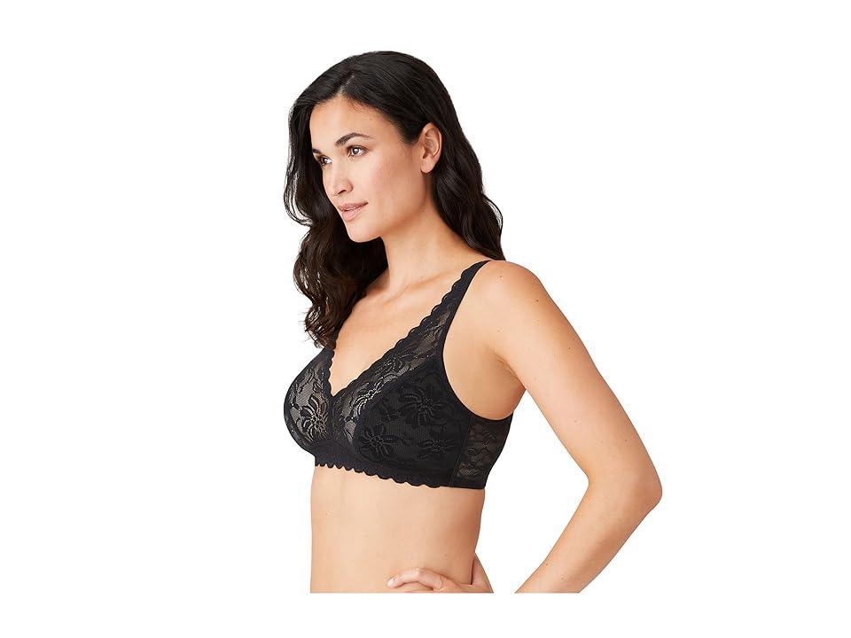 Wacoal Womens Soft Sense Lace Mesh Bralette 810334 Product Image