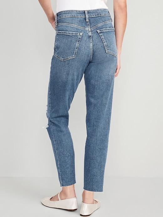 High-Waisted OG Straight Ankle Jeans Product Image