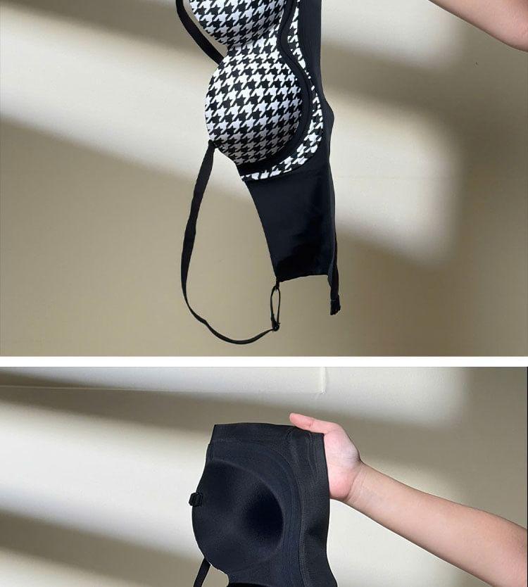 Patterned Wireless Bra Product Image