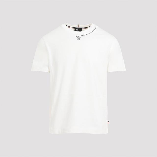 MONCLER Grenoble Ss T-shirt M In White Product Image