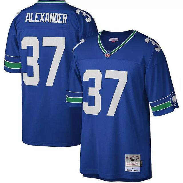 Mens Mitchell & Ness Shaun Alexander Royal Seattle Seahawks Legacy Replica Jersey Product Image