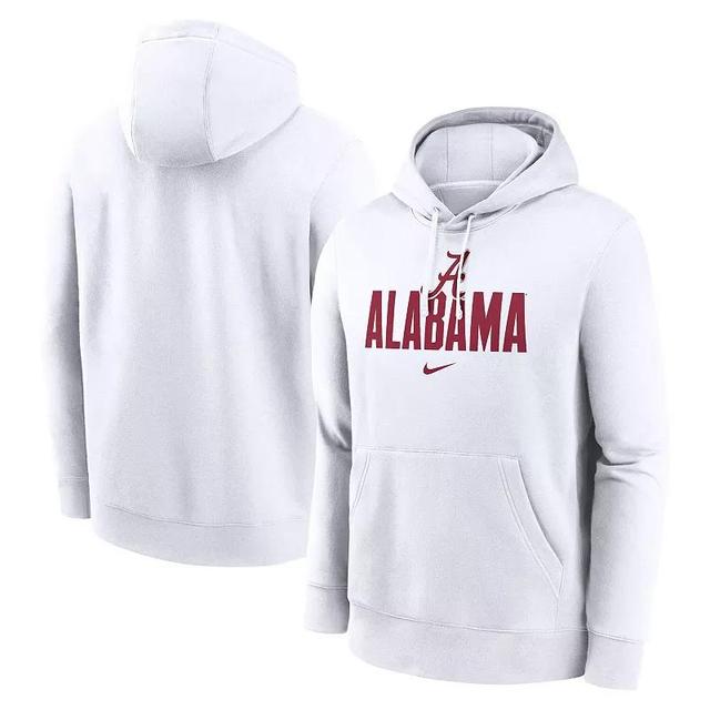 Mens Nike Alabama Crimson Tide Primetime Club Fleece Pullover Hoodie Product Image